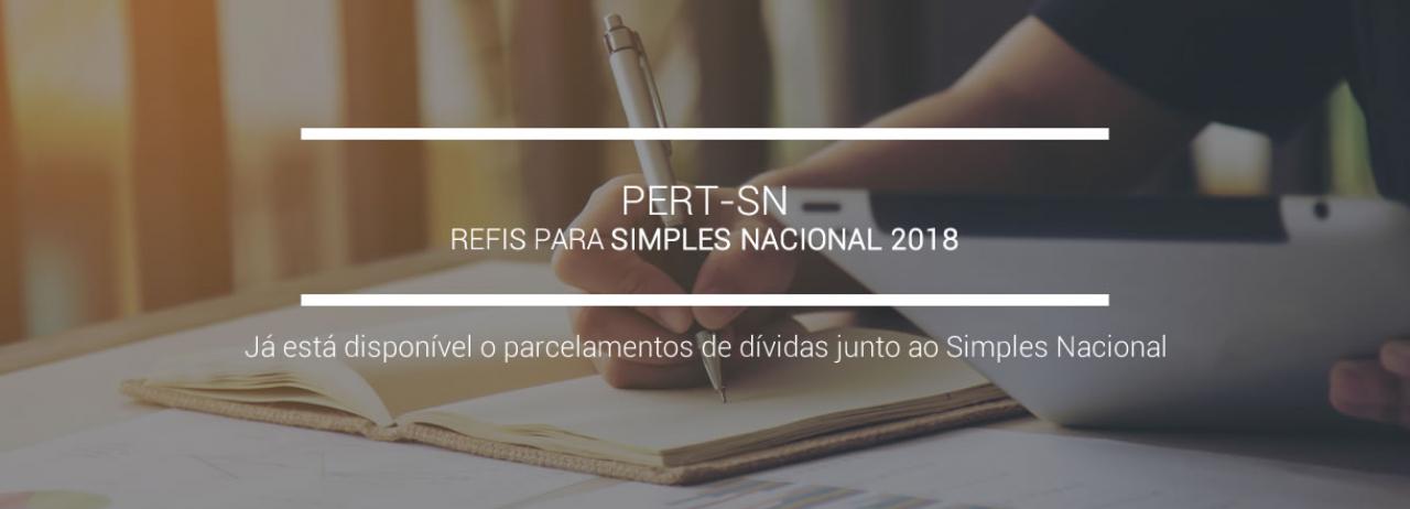 [PERT-SN - Refis para o Simples Nacional 2018]