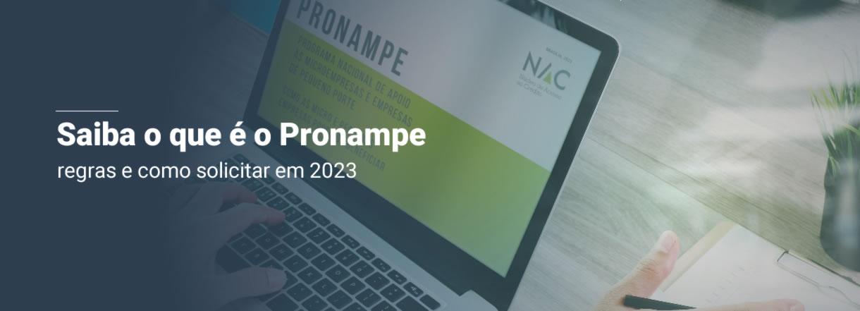 [Saiba o que é o Pronampe, regras e como solicitar em 2023]